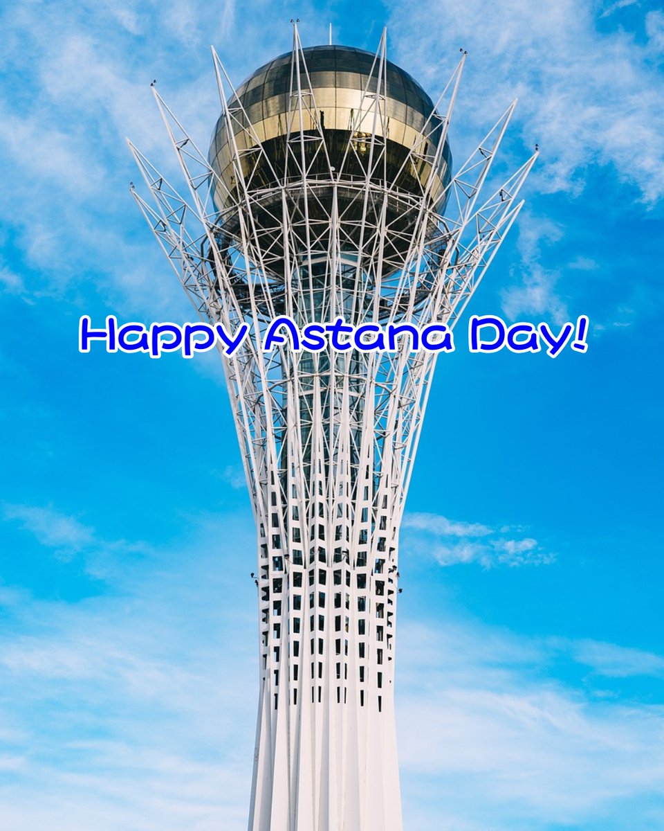 Happy Astana Day!
#kazakhstan #AstanaDay #astana
@Kazakhstan