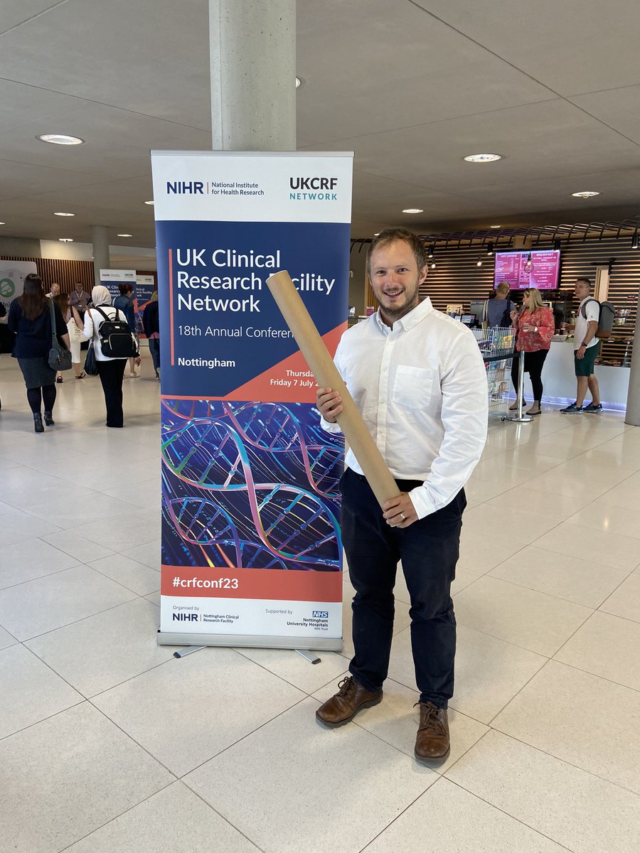 Oli Griffiths (@oligriffiths3) on Twitter photo Made it to the <a href="/NIHR_UKCRFN/">UKCRF Network</a> Annual conference with poster intact #UKCRF2023 <a href="/BristolCRF/">NIHR Bristol Clinical Research Facility</a> π¬π§ͺπ§« Made it to the <a href="/NIHR_UKCRFN/">UKCRF Network</a> Annual conference with poster intact #UKCRF2023 <a href="/BristolCRF/">NIHR Bristol Clinical Research Facility</a> π¬π§ͺπ§«