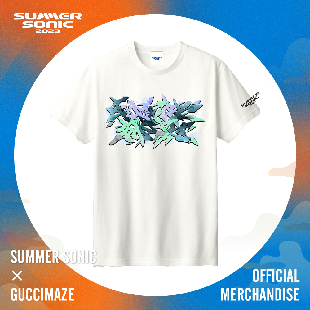 summer_sonic's tweet photo. 【オフィシャルグッズ】
本日18��より事前通販がスタート！
国内外から注目されている #GUCCIMAZE と #faceoka とのグッズコラボが実現！
続々追加予定のオフィシャルグッズから目が離せない👀🔥
🔗 https://t.co/TldPdYDIYe
#サマソニ #summersonic #ソニマニ https://t.co/s0Ck9ALY3n