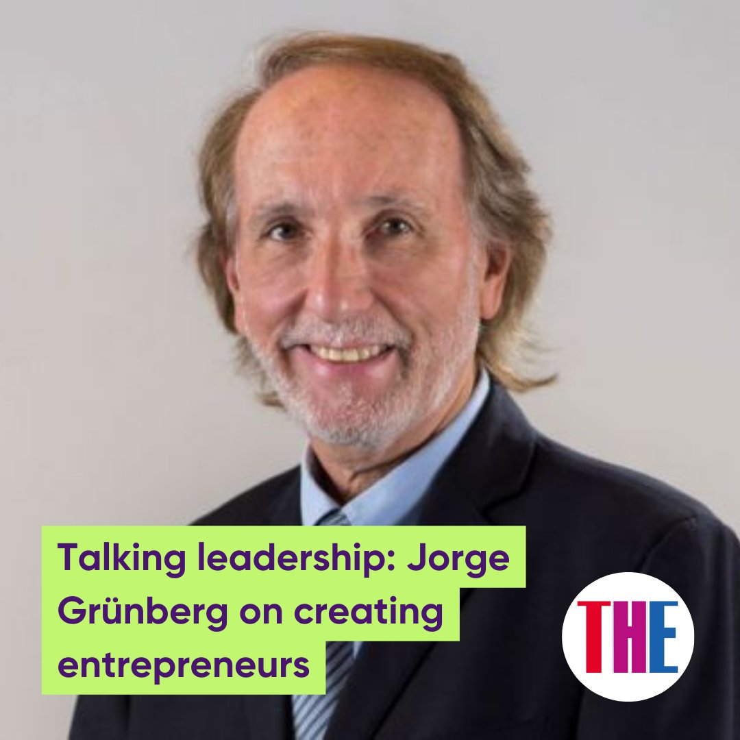 Rector of the <a href="/UniversidadORT/">Universidad ORT Uruguay</a> in Montevideo, <a href="/jorgegrunberg/">Jorge Grunberg</a> explains how the institution has become a cradle for the country’s leading young entrepreneurs. Read his engaging interview in the <a href="/timeshighered/">Times Higher Education</a>. ow.ly/XHwu50P4QyN