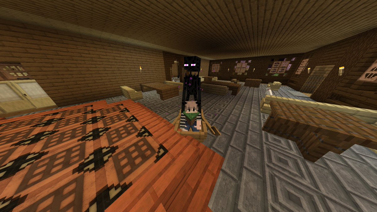 radz_2017's tweet photo. The inspiration for the art earlier 😂🤣 
.
.
.
#Minecraft #Enderman https://t.co/rc9NcdXX4O