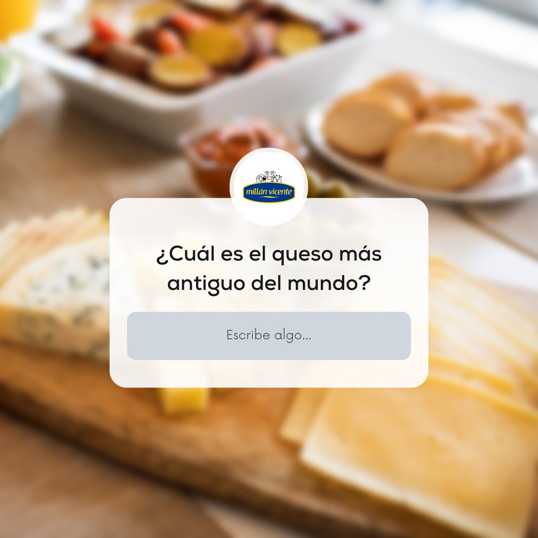 Sabemos que te gusta el queso y lo comes a diario. Pero, ¿Cuánto sabes sobre él?

Leemos vuestras respuestas en comentarios (y os decimos si habéis acertado o no 🤭).
