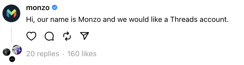 Monzo 🏦 tweet media