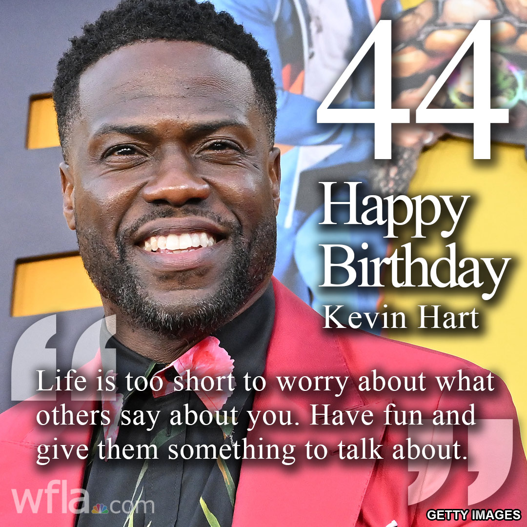 HAPPY BIRTHDAY! Today Kevin Hart celebrates his 44th birthday!  