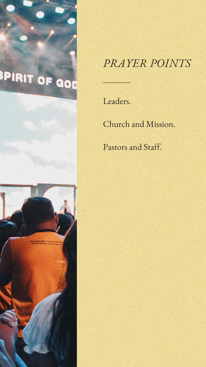 Join us tonight at 6:30PM as we pray for the Church together. ⛪️

We will also be online at fb.com/VictoryOrtigas and at youtube.com/VictoryOrtigas…