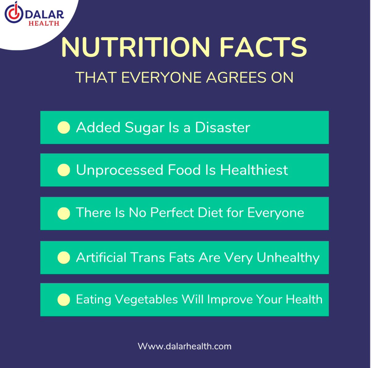 Nutritional Facts U don't Know
Visit DalarHealth.com for more Health Tips 
#health #fitness #healthylifestyle #wellness #healthy #nutrition #nutritionaltherapy