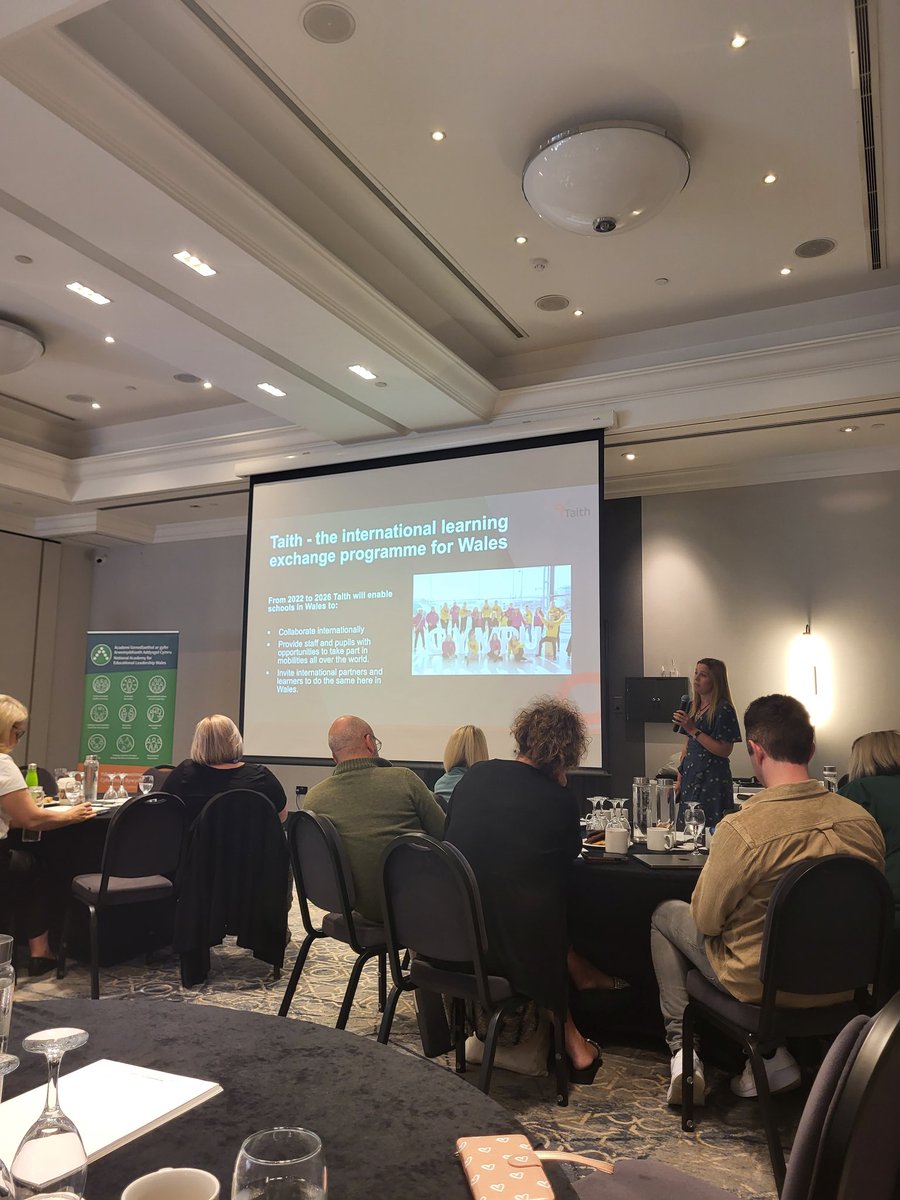 Claire Richardson, Project Officer from <a href="/TaithWales/">Taith</a> is here to share information about the Taith programme and how schools can participate in funded international opportunities 🌎🏴󠁧󠁢󠁷󠁬󠁳󠁿 #OSydneyiGymru #InternationalisingEducation