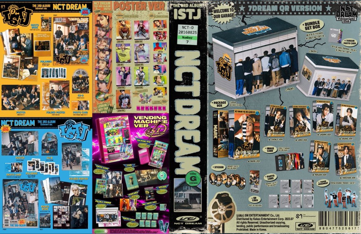 โหหหหหㅠㅠ ขอให้คนทำบั้มน้องดรีมเจริญ ๆๆ ค่า ชอบมากกก แต่ละเวอร์ดีเทลแบบจัดเต็มมากสุด ๆๆ ไหนจะของในบั้มอีก คุ้ใแบบคุ้มมากมากมากไม่ไหวละ ตอนแรกว่ามา17ปกก้ตกใจอะ แต่ดีเทลแต่ละอันคือสุดยอดมากจิง 😭