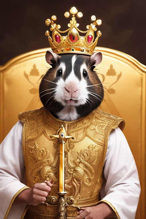 AIBuzzy's tweet photo. 👑King Guinea Pig 🐹| Prompt ALT
#ai #aiart #aiillustration #aipainting #watercolours #watercolors #watercolorart #digitalart #digitalpainting #illustrationartists #stablediffusion #sdart #sdartists https://t.co/LNEDBWU5hg