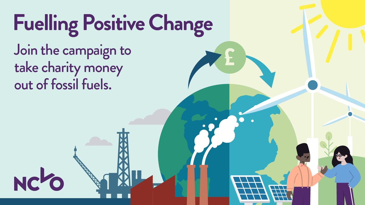 We’ve joined the #FuellingPositiveChange campaign!

We are encouraging charities to take action on climate change by moving their investments out of fossil fuels.