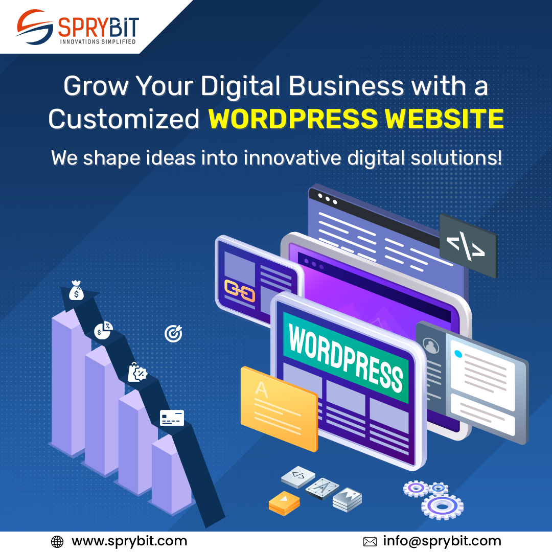 SpryBit's tweet image. Stop Chasing, Start Catching!

Boost your business with striking #WordPressDevelopmentServices from #SpryBit. Being digitally creative we build success stories with the latest trends &amp;amp; security protocols.

Visit: sprybit.com/wordpress-deve…

#WordPressWebsiteDevelopment #WordPress