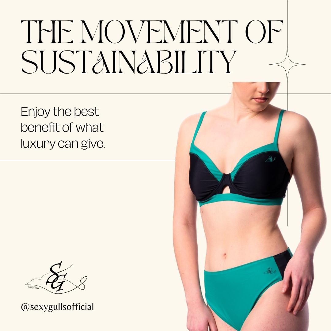 SexyGullsTwit's tweet image. Experience our luxurious eco-friendly swimwear. Stylish, elegant, crafted with a deep environmental commitment. Recycled fabrics, unique designs, slow fashion. Feel good, look stunning. #SustainableFashion #EcoFriendlySwimwear #LuxuryWithPurpose