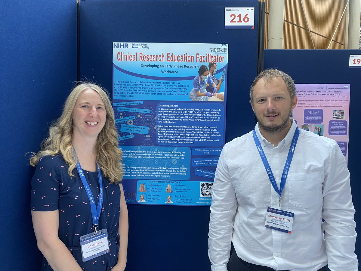 Looking forward to an exciting two days at the UKCRF Network conference #crfconf23 <a href="/NIHR_UKCRFN/">UKCRF Network</a>