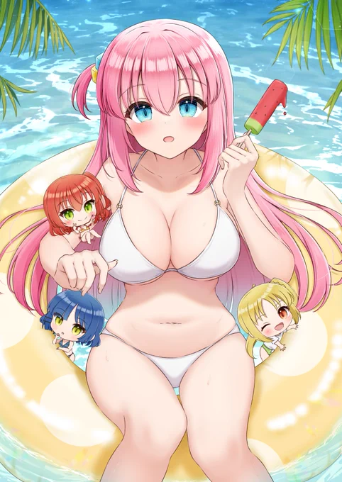 水着ぼっちちゃんと結束バンド#ぼっち・ざ・ろっく 