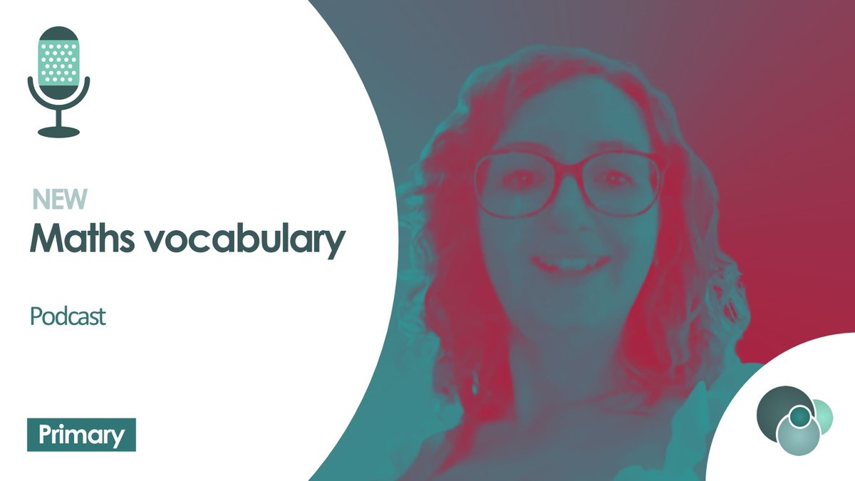 NCETM's tweet photo. 📣 “We've seen the benefits that it can have when children can articulate properly what they're thinking.”
In our new podcast episode, we discover how explicit teaching of maths vocabulary is giving children in one North East primary school a voice https://t.co/7OLDaGPb4R https://t.co/3zM6E4lvVy