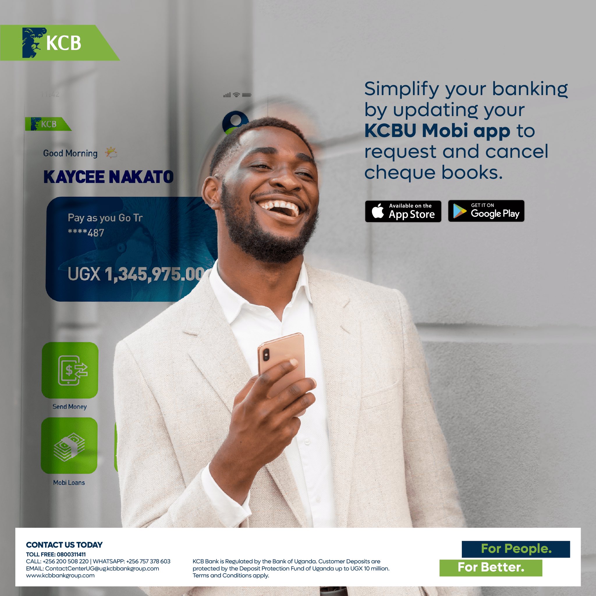 KCB BANK UGANDA on Twitter "𝐄𝐱𝐩𝐞𝐫𝐢𝐞𝐧𝐜𝐞 𝐞𝐧𝐡𝐚𝐧𝐜𝐞𝐝 𝐟𝐮𝐧𝐜𝐭𝐢𝐨𝐧𝐚𝐥𝐢𝐭𝐲 with the