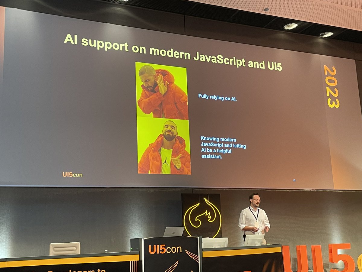 How to use AI with JavaScript & #UI5 
#UI5con