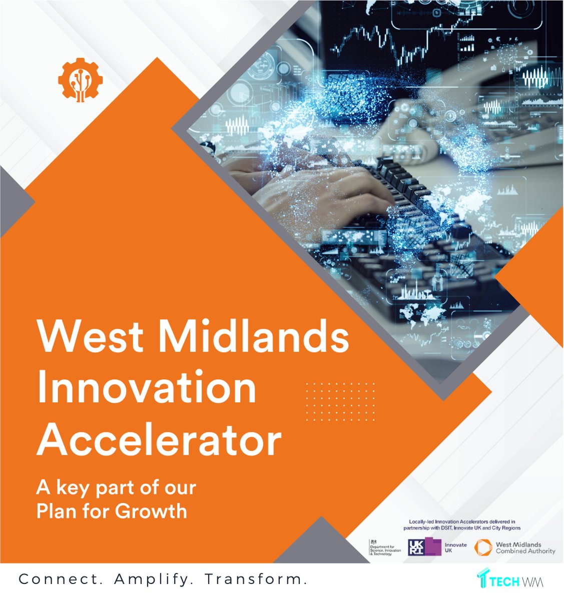 🚀Ready to take your business to new heights?
Don't miss out on the game-changing #WMInnovationAccelerator Launch Event on July 12th! Join us at STEAMhouse, Birmingham from 9am - 12pm to witness the West Midlands' exciting innovation revolution! Register👉 bit.ly/3r8VW6K