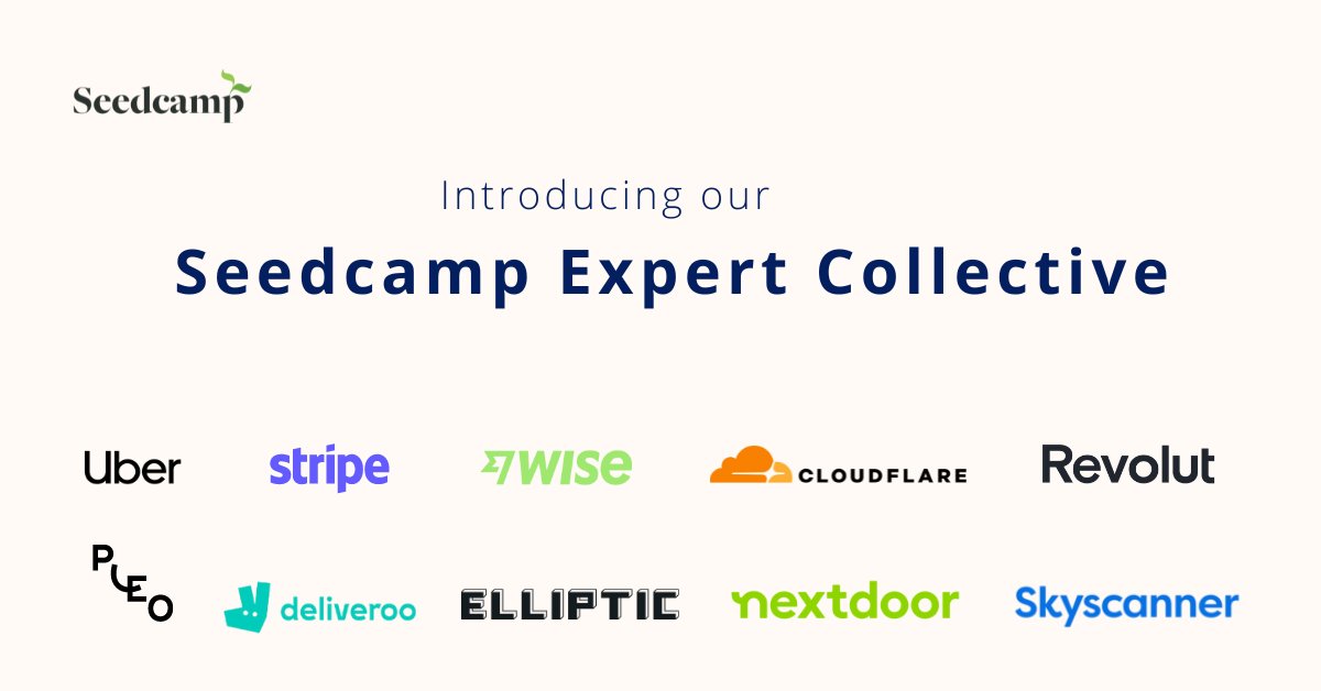 Meet our new Seedcamp Expert Collective, a community of 100+ top-quality operators who have scaled some of the world’s most successful businesses, including the likes of Uber, Stripe, Cloudflare, Revolut, Deliveroo, NextDoor, Skyscanner, and Wise!

sdca.mp/SxC