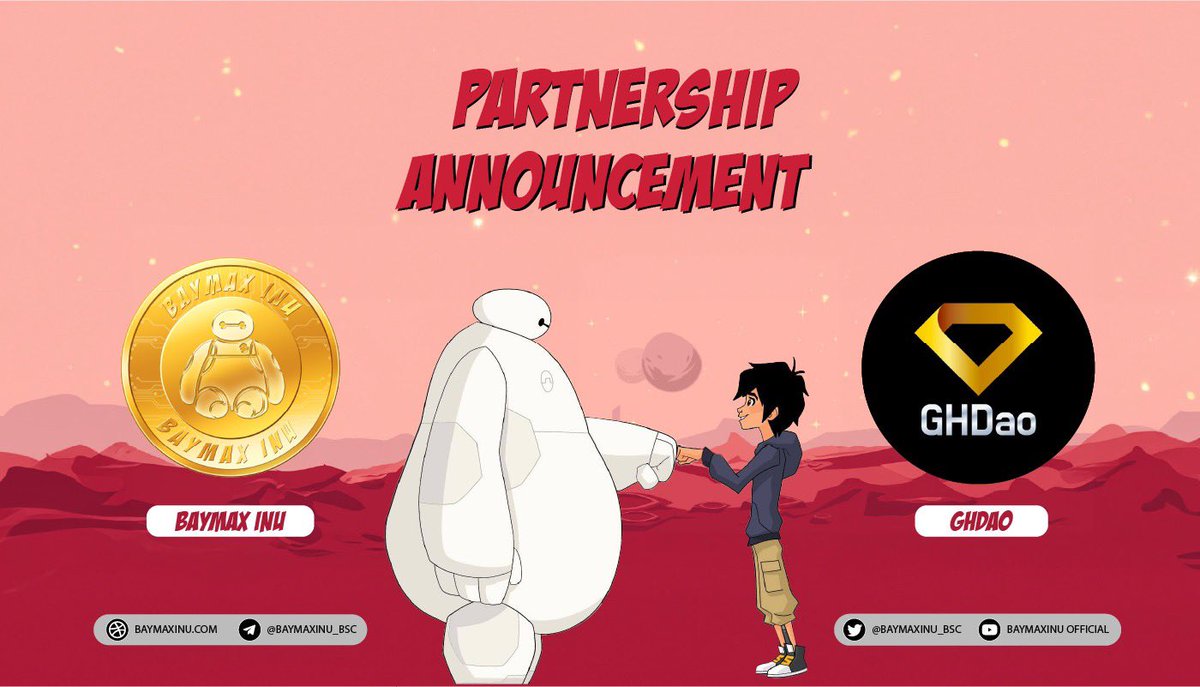 BaymaxInu x GemhiveDao

t.me/gwhitelist/6342

Keep support and raid for $BAYMAX

#BAYMAX #BAYMAXINU #NEWMEMESEASON

Website: baymaxinu.com
Telegram: t.me/baymaxinu_bsc