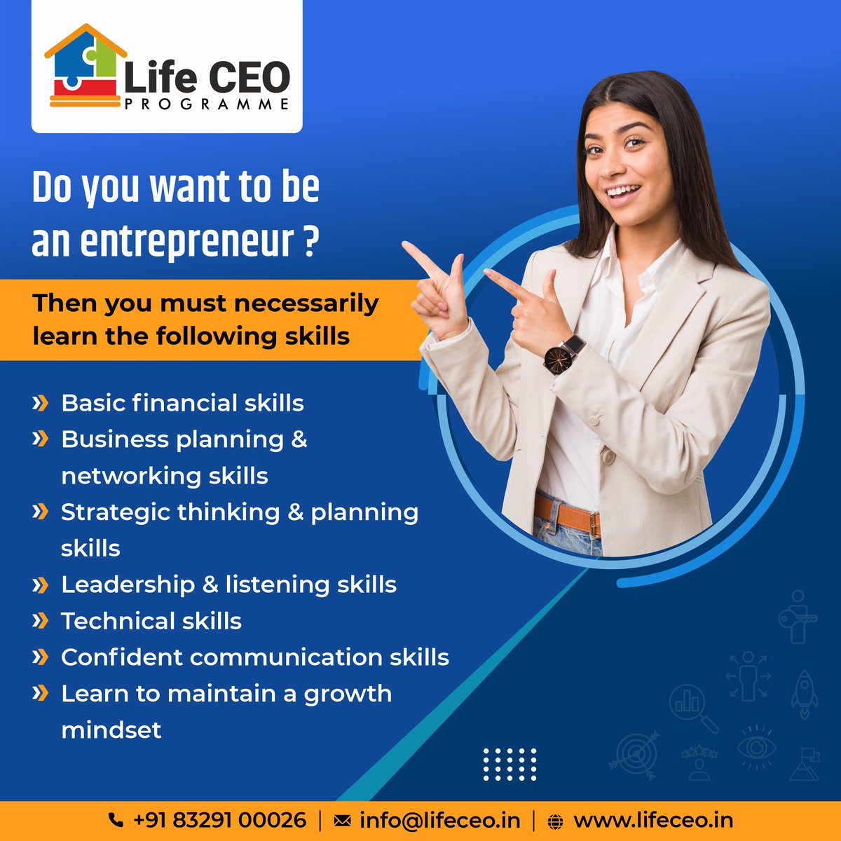 LifeCEO_Prog's tweet photo. Learn More : https://t.co/VORgmzTMP6
#lifeceoprogramme #lifeceo #onlinelearningplatform #onlinelearning #education #onlinecourses #socialskills #wellnessskills #houseskills #managementskills #videolessons #holisticlifemanagementcourses #entrepreneurialskills #businessplanning https://t.co/z0sH9bZhl5
