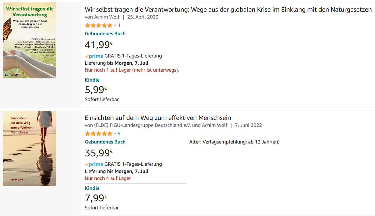 Achim1106's tweet photo. Meine Bücher - My books. Jetzt auch bei AMAZON kurzfristig lieferbar! Now also available at AMAZON within a short time!
https://t.co/cZbel76Y5W https://t.co/IzUt0tqy7N