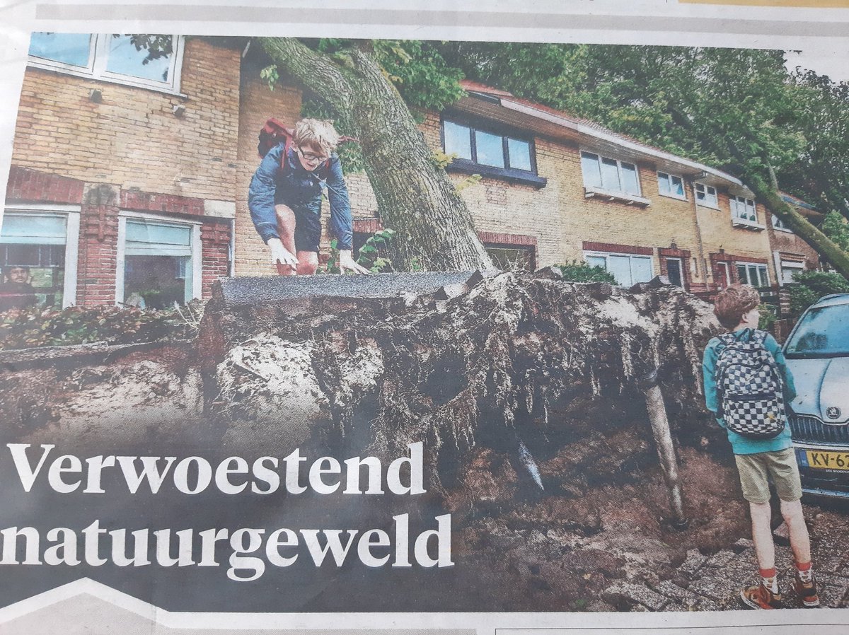 AddyPool's tweet image. Voorpagina @ADnl ...... ik zie een jongen die nieuwsgierig is, onderzoekt, verwonderd is.....en misschien ook speelplezier ervaart. #StormPoly