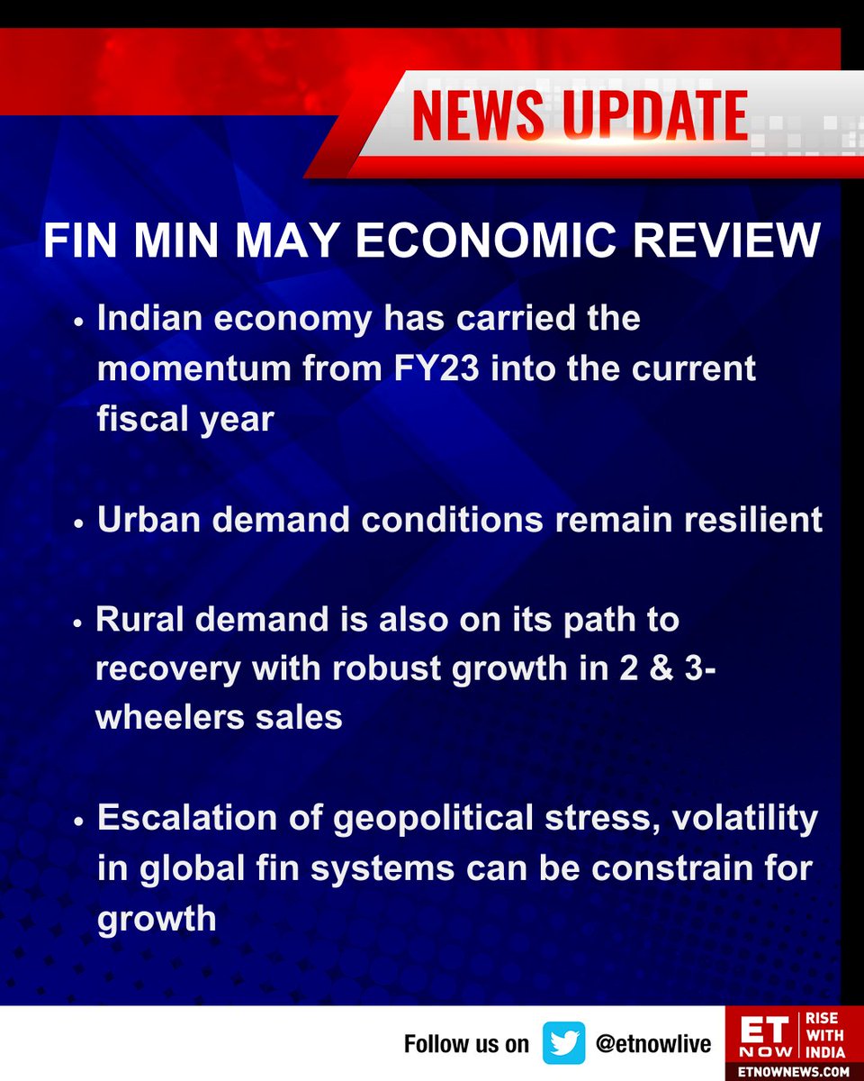 ETNOWlive's tweet photo. Finance Ministry releases Monthly Economic review for the month of May https://t.co/rO5oc5XlFY