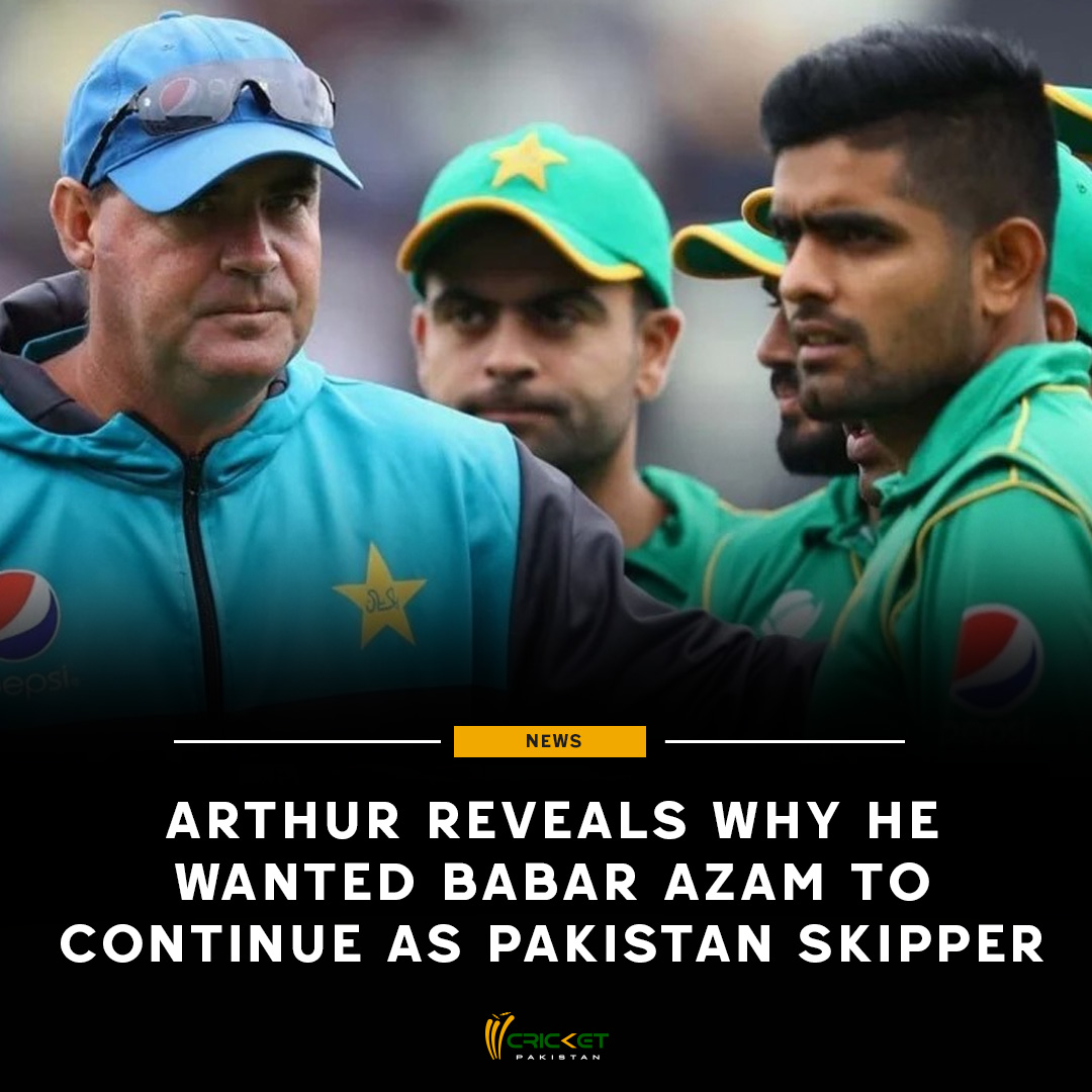 Mickey Arthur emphasized the importance of showing unwavering support for Babar Azam

Read More: tinyurl.com/a3ehyx3d

#PakistanCricket #BabarAzam
