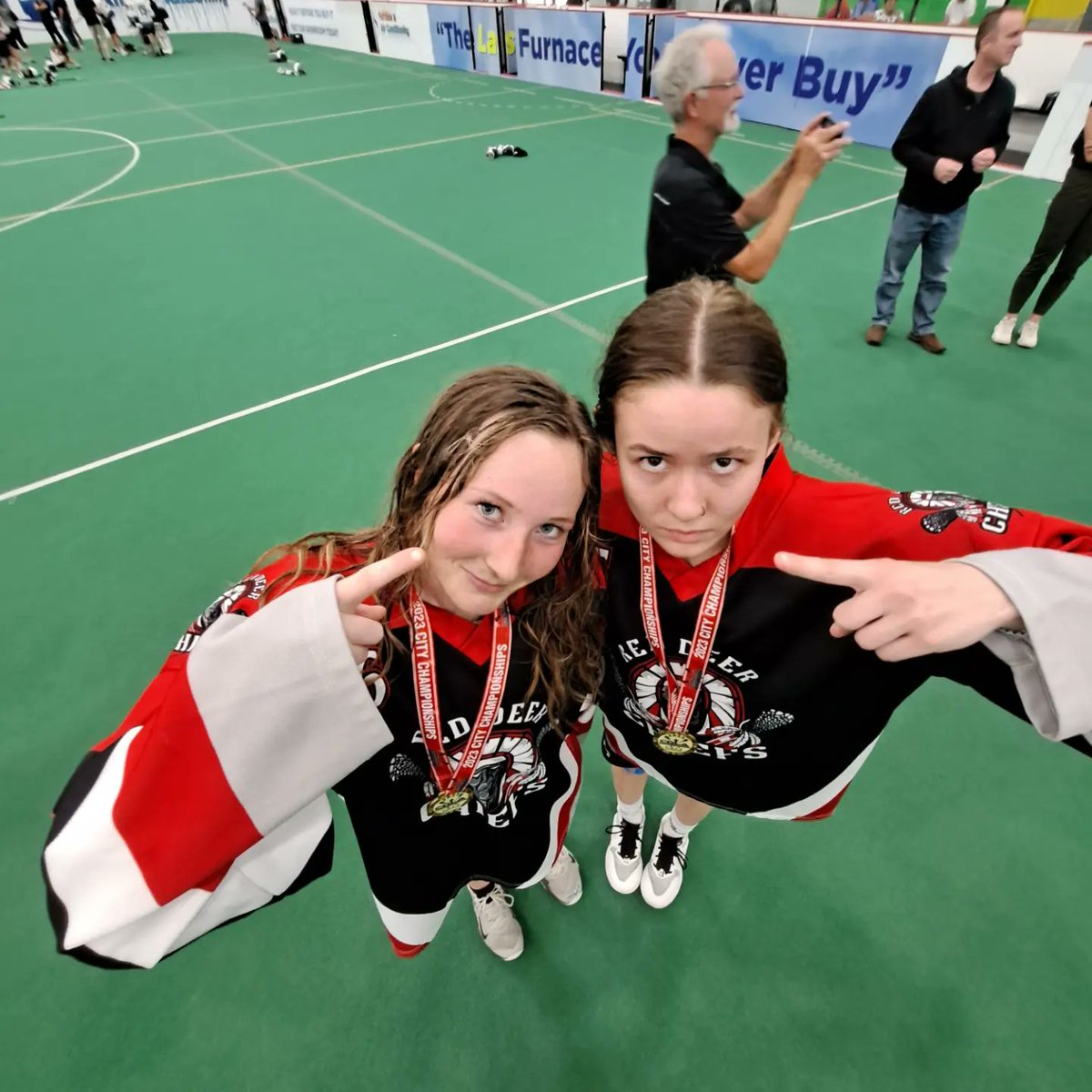 StgermainTravis's tweet photo. CDLA Gold for the U17A Chiefs! Next step is provincial championship vs the winner of the North. What a special group of young men and women who put their everything into the sport they love! I'm truly honored they've allowed me to be a part of their journey! https://t.co/B0Ifwh7due