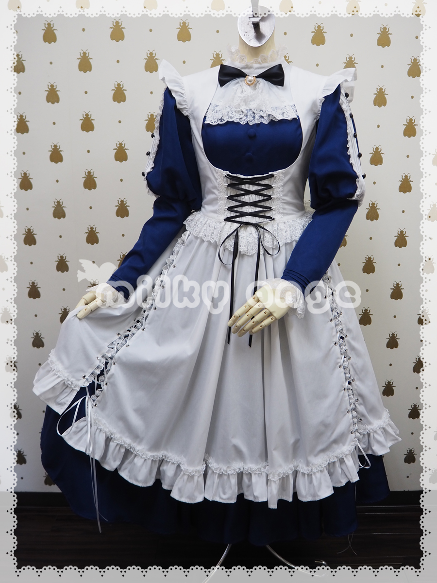 ミルキーアンジェ◇花柄フリルセットアップ メイド服 コレットロゼ ...