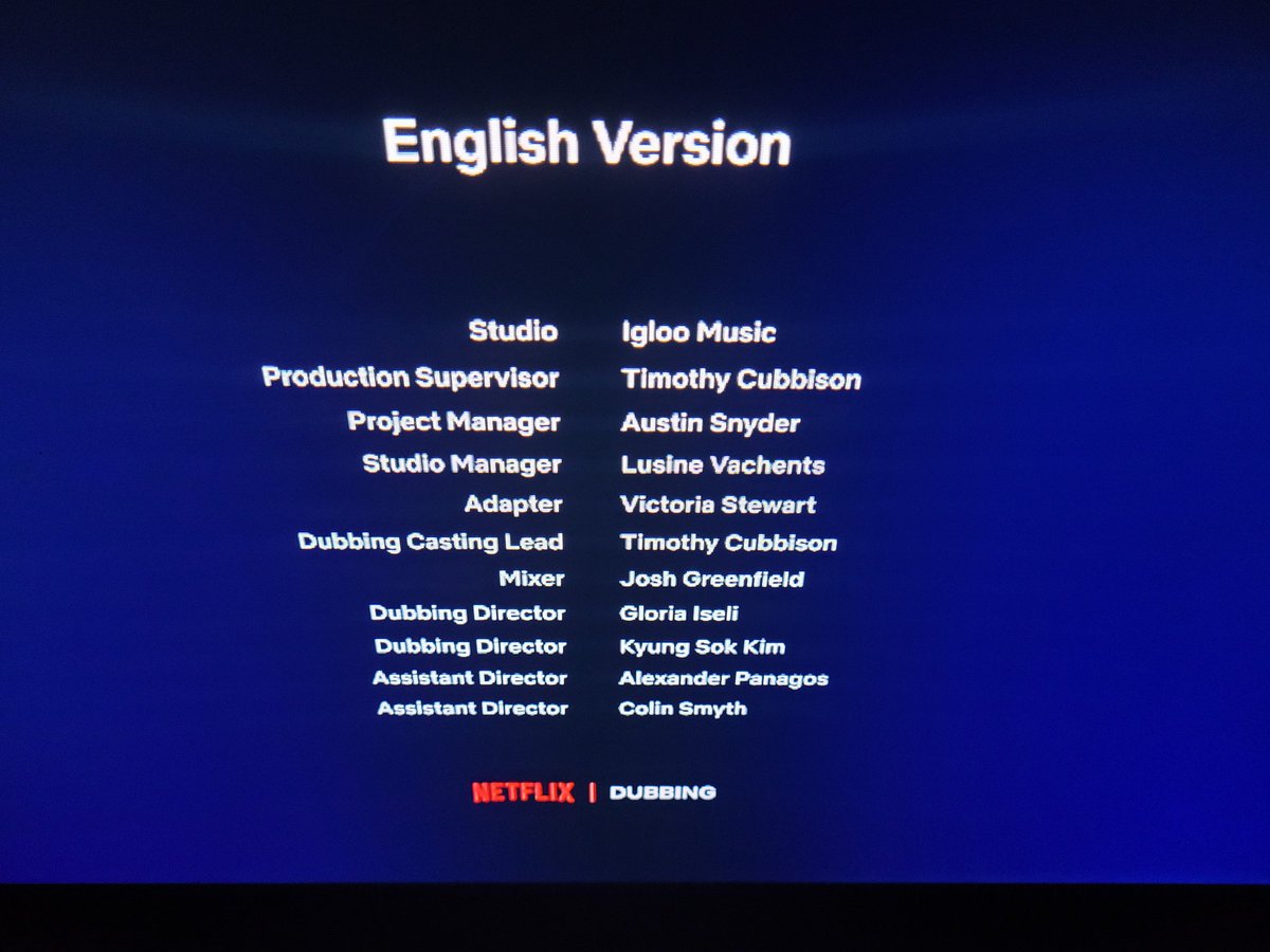 KavajaHumphrey's tweet photo. #Celebrity Ep.1 dub credit 

This social media series takes a whole other level.

Props to @Harrison_Xu @MichelePanu @YuukLuna @SanyeeYuan and the rest of the VAs for this episode.
#CelebrityNetflix #CelebrityEp1 https://t.co/A73sXOi2Qb