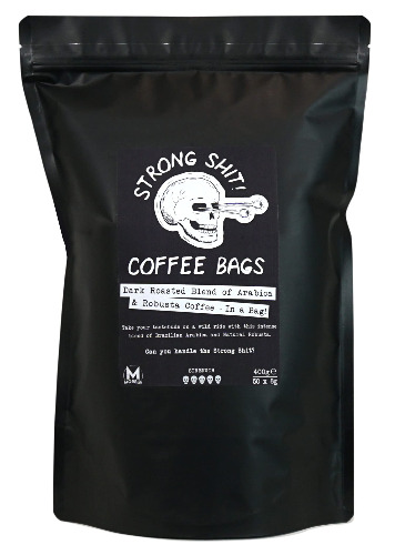 An item on my Throne wishlist just got fully funded: Moreish Coffee Roasters Strong Shit! Coffee Bags - Dark Roasted Blend of Arabica and Robusta (50 Coffee Bags). Thank you! Did I cry? throne.com/lawrynw #Wishlist #Throne