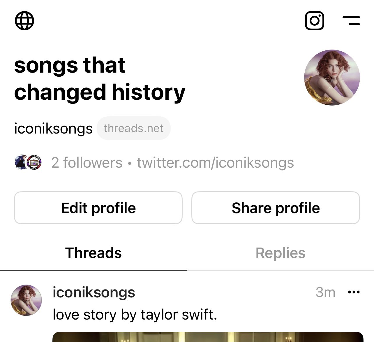 songs that changed history on Twitter: "everyone drop your threads ...