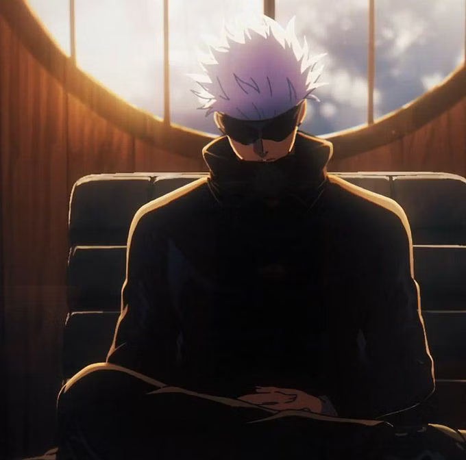 StreamingSeason's tweet photo. Gojo from Jujutsu Kaisen season 2 episode 1. 

#jjkseason2 #jjk228leaks #JujutsuKaisen2 #JujutsuKaisenSeason2 #呪術廻戦 #呪術廻戦2期 https://t.co/xaiBb8G6WT