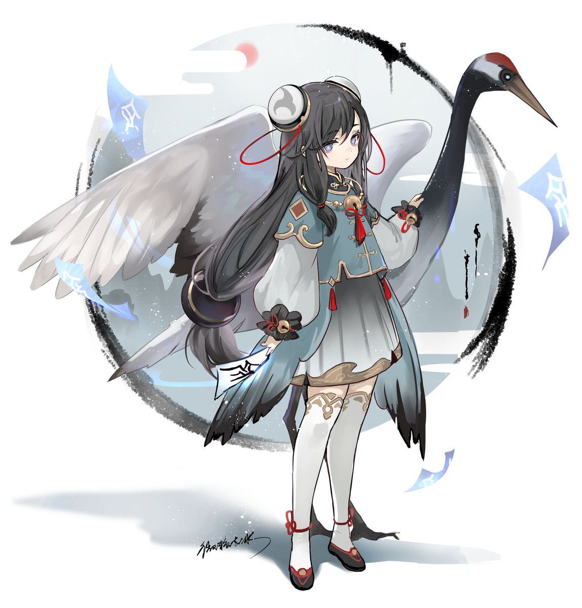申鶴

イラスト/画师大大：@issign 🙇🏻‍♀️

#GenshinImpact #Cosplay https://t.co/9kKkQxWLEL