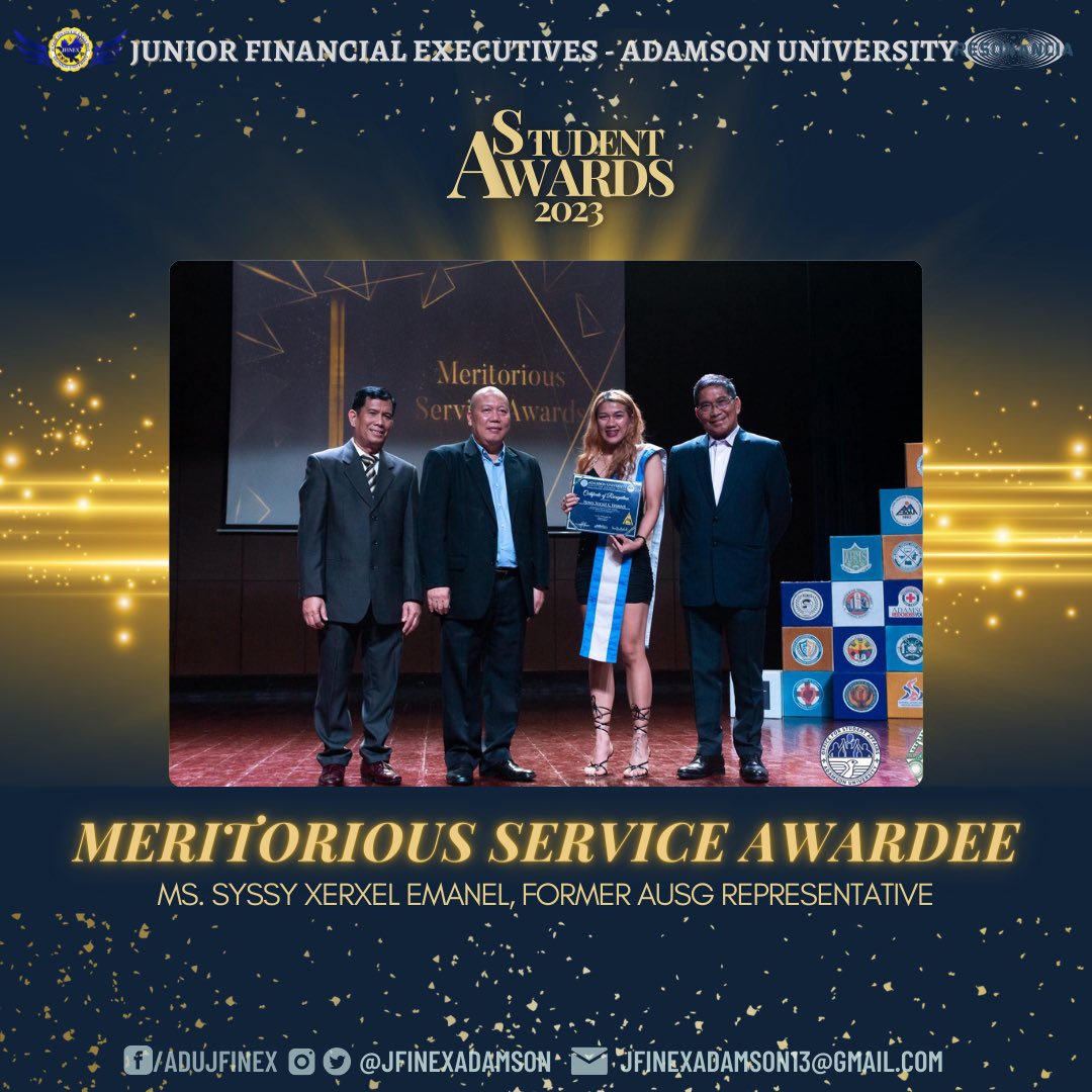 JFINEXAdamson's tweet photo. We also want to congratulate someone who has been part of our family and been in the service for the FM community, our dear former AUSG Representative, Syssy! 

𝗖𝗔𝗢 𝗣𝗲𝗿𝗳𝗼𝗿𝗺𝗶𝗻𝗴 𝗔𝗿𝘁𝗶𝘀𝘁 𝗔𝘄𝗮𝗿𝗱𝗲𝗲
𝗠𝗲𝗿𝗶𝘁𝗼𝗿𝗶𝗼𝘂𝘀 𝗦𝗲𝗿𝘃𝗶𝗰𝗲 𝗔𝘄𝗮𝗿𝗱𝗲𝗲 https://t.co/Ptqk8NccHg