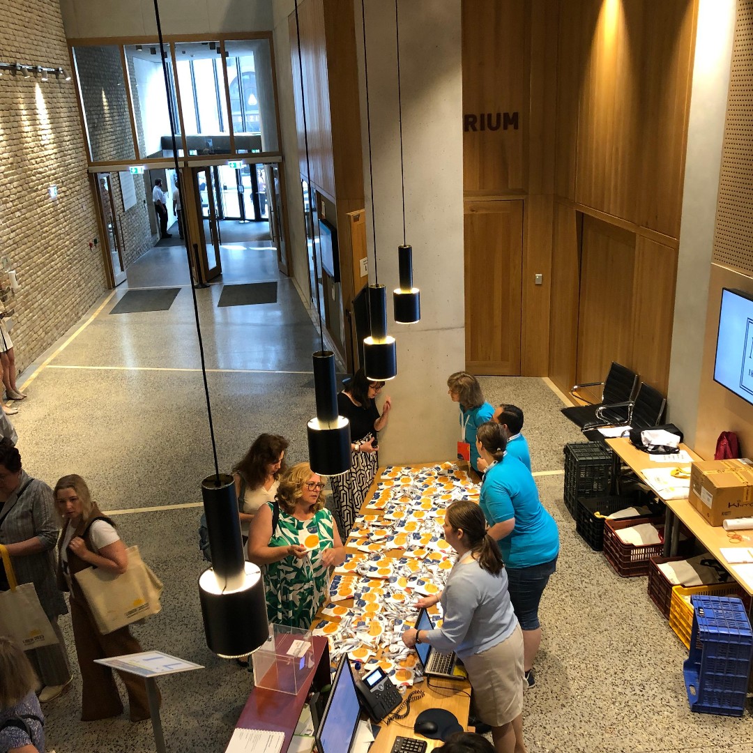 LIBERconference's tweet photo. We have started with day two of #LIBER2023 Annual Conference! We are excited about the line of presentations and sessions planned for today; hope to see you there! 

Read the programme in full here: https://t.co/olxorMGt0J https://t.co/AfT5lYdQ28