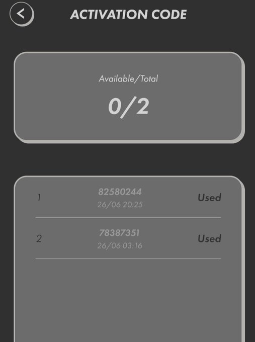 somebody already used :D
#STEPNActivationCode #STEPN