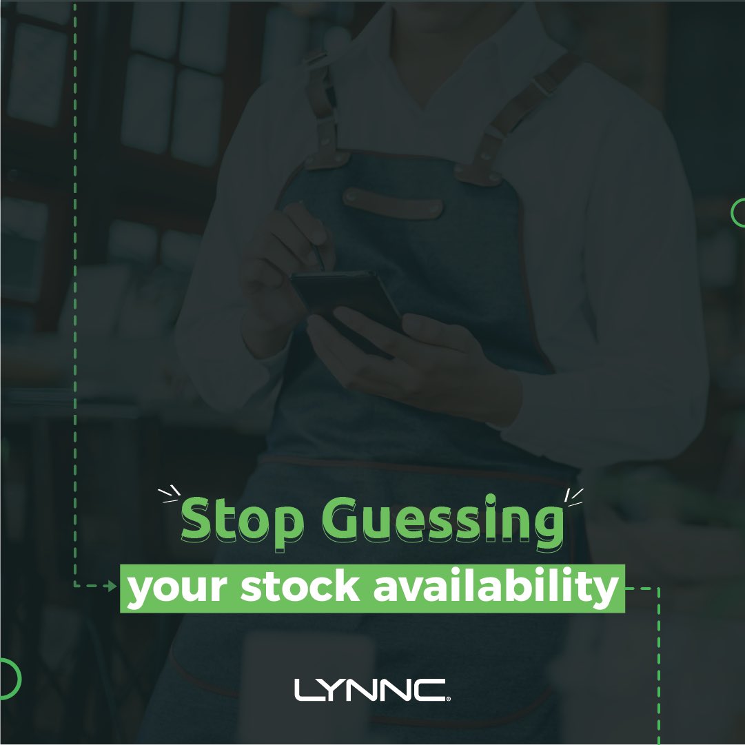 It's time to stop guessing at your #StockAvailability 🤔

With Lynnc’s real-time tracking, you will be able to confidently manage your inventory and know exactly what you have on hand and what you need to #order.

#OrderManagement #InventoryManagement #DeliveryPartner