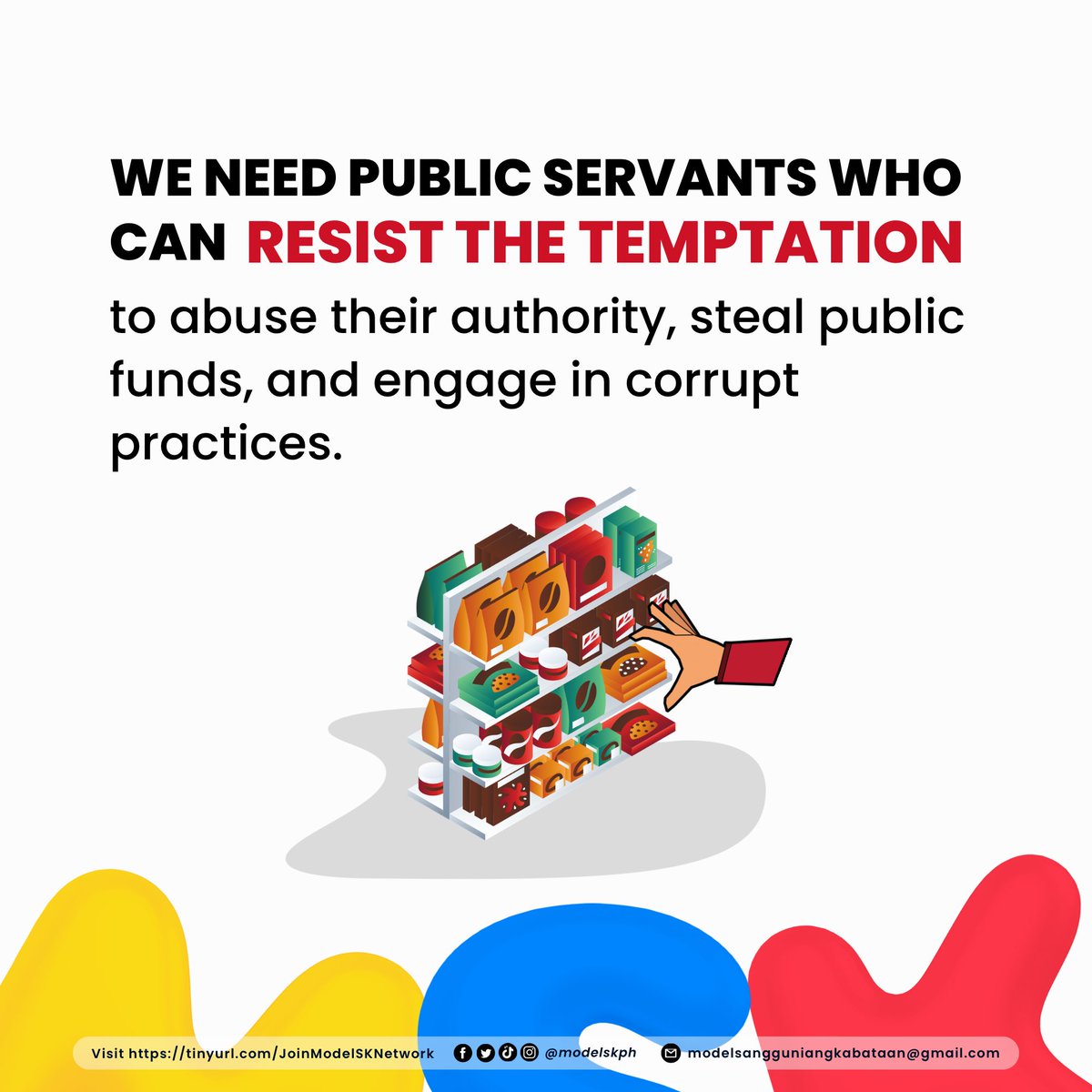 ModelSKph's tweet photo. We need public servants who can ๐ฅ๐๐ฆ๐๐ฆ๐ง ๐ง๐๐ ๐ง๐๐ ๐ฃ๐ง๐๐ง๐๐ข๐ก to abuse their authority, steal public funds, and engage in corrupt practices.
#ModelSK
#ProgresibongPaggogobyerno https://t.co/73oUUAPP6k