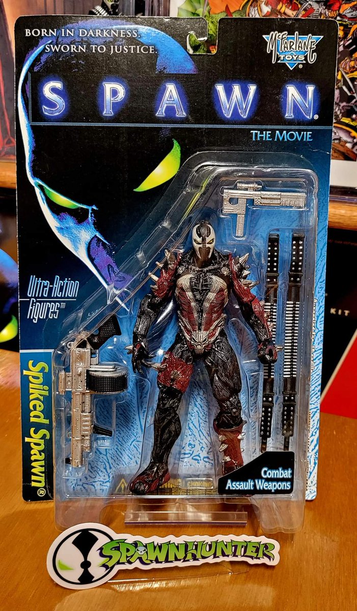 Spiked #Spawn a variant single carded figure only released in