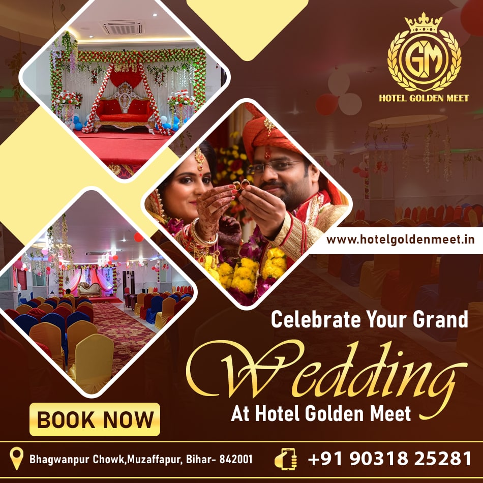 𝗕𝗲𝘀𝘁 𝗪𝗲𝗱𝗱𝗶𝗻𝗴 𝗣𝗹𝗮𝗻𝗻𝗶𝗻𝗴 𝗘𝘅𝗽𝗲𝗿𝗶𝗲𝗻𝗰𝗲
𝗪𝗲 𝗺𝗮𝗸𝗲 𝘀𝘂𝗿𝗲 𝘁𝗼 𝗱𝗼 𝘁𝗵𝗶𝗻𝗴𝘀 𝗿𝗶𝗴𝗵𝘁
Call Us:- +91 9031825281
Visit Us:- hotelgoldenmeet.in
#celebration #Banquet #weddinghall #hotel #PerfectDestination #HotelGoldenMeet #Muzaffarpur #Bihar