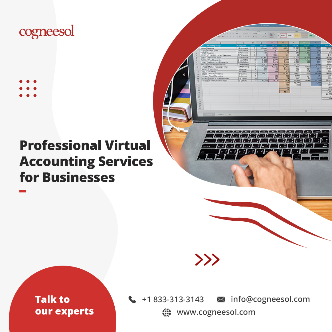 Flores_Jessica8's tweet photo. Does your business need accounting services? #Cogneesol provides affordable and quality virtual #accounting solutions to help entrepreneurs grow and scale their businesses.

Talk to our experts at  https://t.co/CP3iRb1nch
#virtualaccounting #virtualaccountant #entrepreneur #bpm https://t.co/lRZXnusTO8
