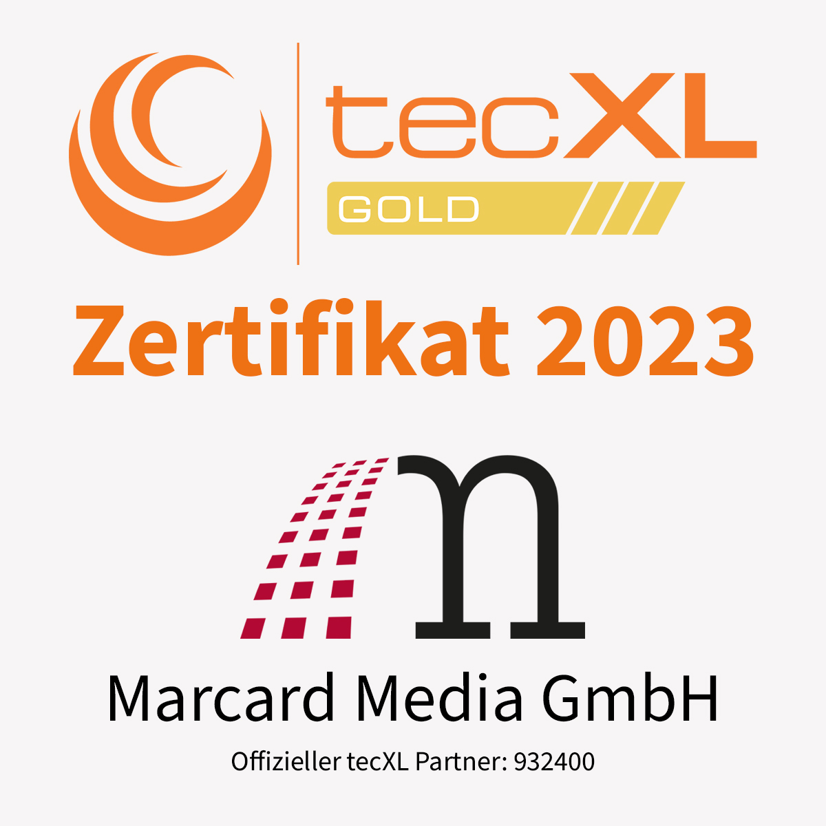 marcardmedia's tweet photo. Durch die Zusammenarbeit im tecXL Partnerprogramm und die Aufbereitung und Wiederverwendung von gebrauchter Hardware möchten wir unseren Beitrag zum Umweltschutz leisten und freuen uns über die Auszeichnung zum Gold Partner. https://t.co/Aomn5BsBzG