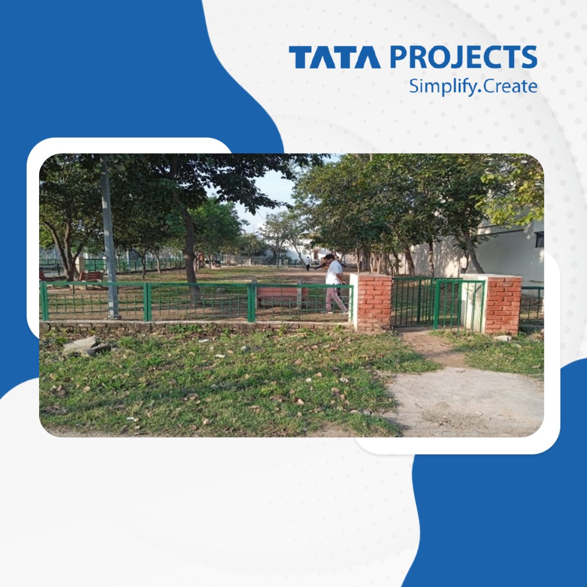 Our volunteers transformed an old age society park in Ambala with landscaping, painting, and re-development of the exercise area platform and making the park more comfortable for the visiting elders. #StrongFoundationForStrongNation  #TransformingLives  #BuildingNation