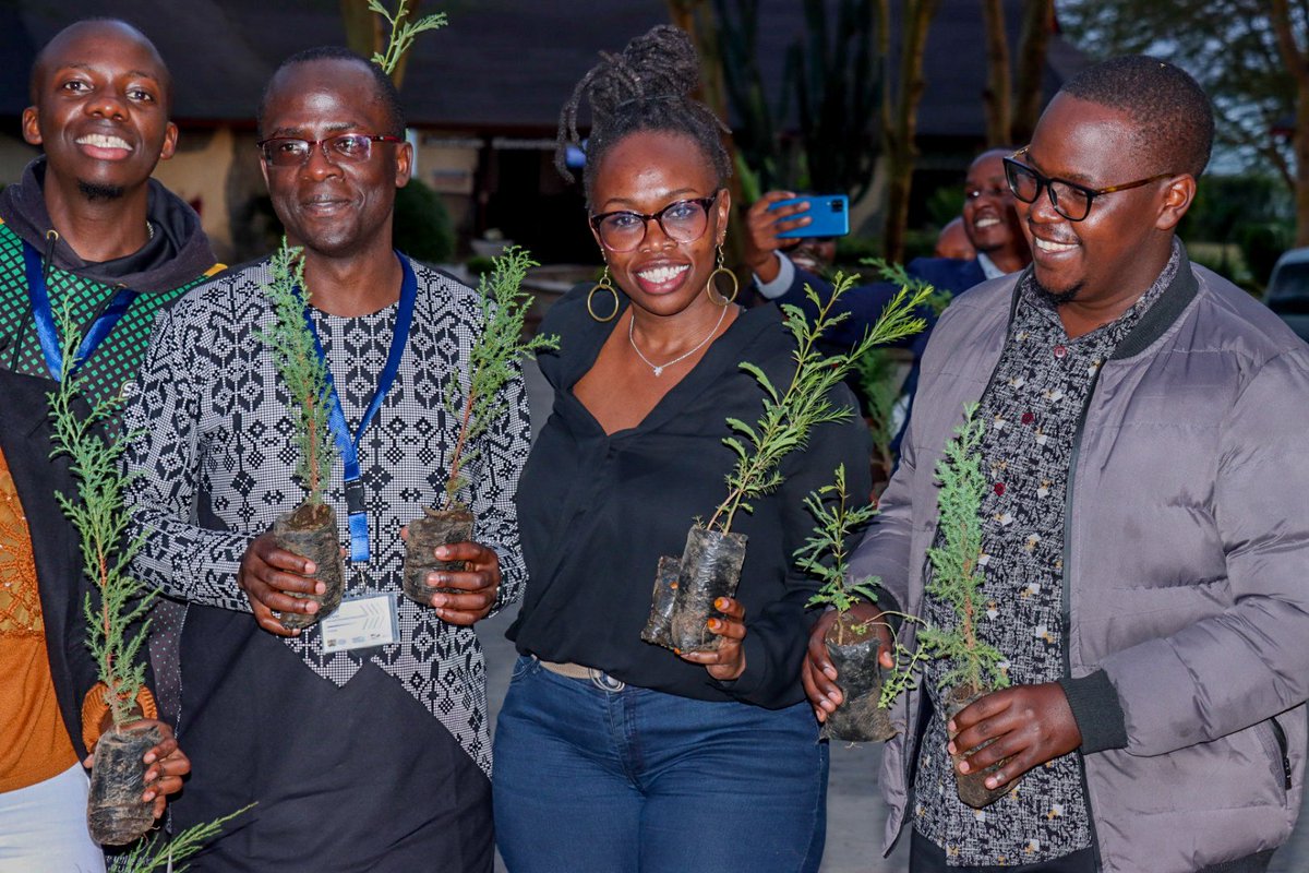 #NCCAPThreeYouth starting the journey to offsetting carbon footprint. 
#YouthClimateAction

<a href="/KeYouth4sdgs/">Youth4SDGs_KE</a>
<a href="/Environment_Ke/">Ministry of Environment, Climate Change & Forestry</a> 
<a href="/giz_gmbh/">GIZ</a> 
@SEAFKenya