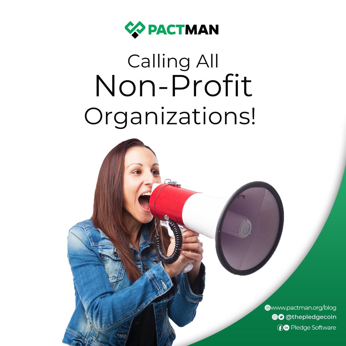 thepledgecoin's tweet image. Are you looking for a platform that connects you with generous donors? 

Look no further than Pactman! Join our community and unlock new opportunities to fundraise, collaborate, and make a lasting impact. 

Together, let&apos;s create positive change! 

#Pactman #NonProfitNetwork