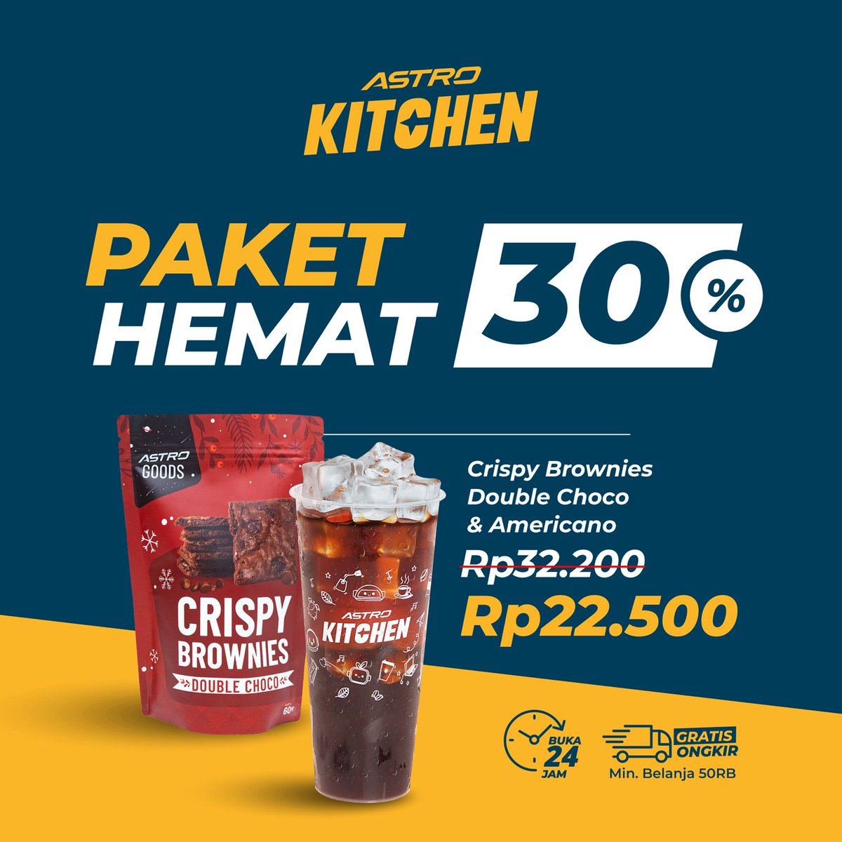 astronauts_id's tweet photo. Kalau Paket Hemat ini cocok sih buat kapan aja..😋

Yang tadinya ngantuk butuh kopi + cemilan, jadi melek lagi deh.👀

Cuss langsung #JajanSatSet sekarang, klik di sini.👉 https://t.co/YyVkeYFJyZ
