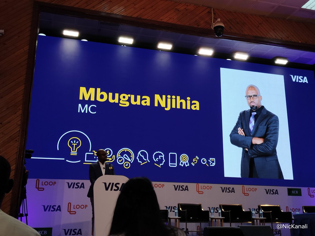 NicKanali's tweet photo. .@mbuguanjihia is our MC for the day. 

#VisaEverywhereInitiative #EverywhereInitiative https://t.co/ldqAnvrPlc